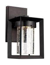  LED-50160 BK - Taylor 10" Wall Lantern with Integrated LED Light